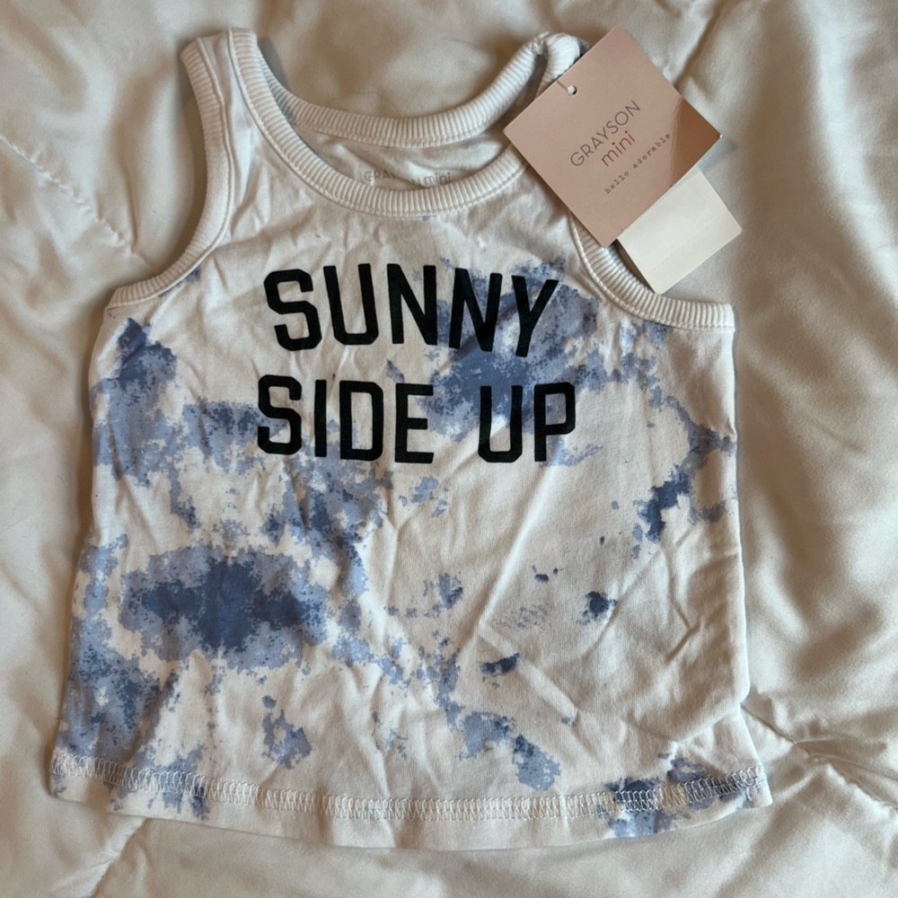 Baby Summer Sunny Tie Dye Outfit - Picture 6 of 6